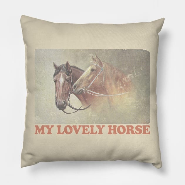 My Lovely Horse Pillow by DankFutura