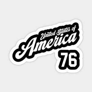 John Hancock USA Baseball Jersey 76 Magnet