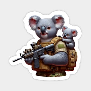 Tactical Koala Magnet