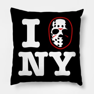 I hockey mask New York! Pillow