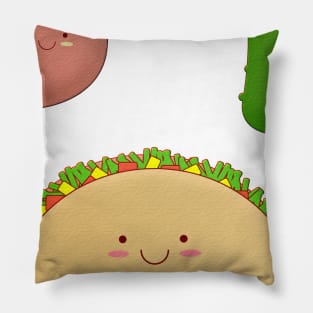 Happy Taco Pillow