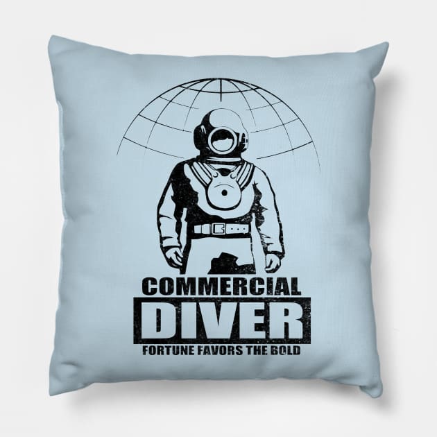 Commercial Diver Pillow by TCP