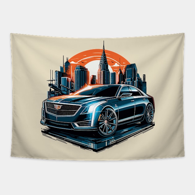 Cadillac CT6 Tapestry by Vehicles-Art