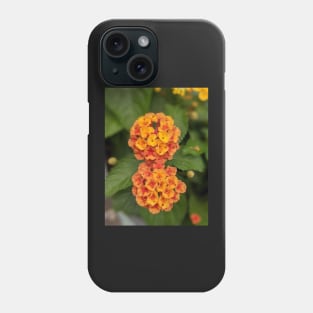 Yellow and Orange Cluster Flowers Photographic Image Phone Case