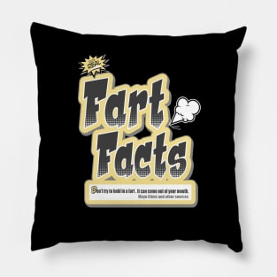 Funny Fart Facts #1 Pillow