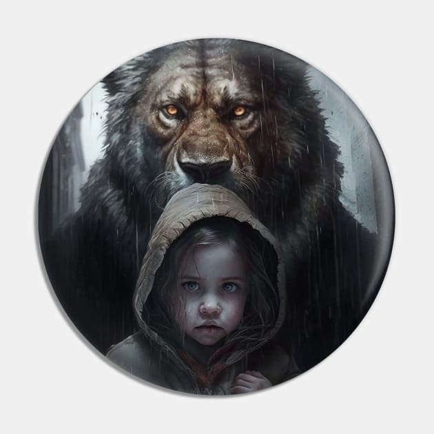 Girl and Lion-Fathers and Daughters love-Beauty and the Beast. Pin by TrvlAstral