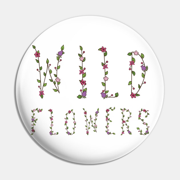 Wildflowers Pin by TheABStore