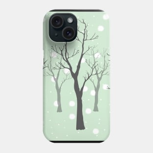 Winter Tree Phone Case