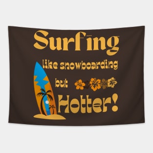 Lispe Surfing Like Snowboarding but Hotter Tapestry