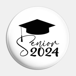 Senior 2024 funny Graduation Of High Middle School Pin