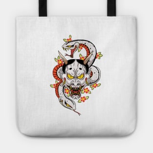 Goro Majima Hannya Tattoo (Front) Tote