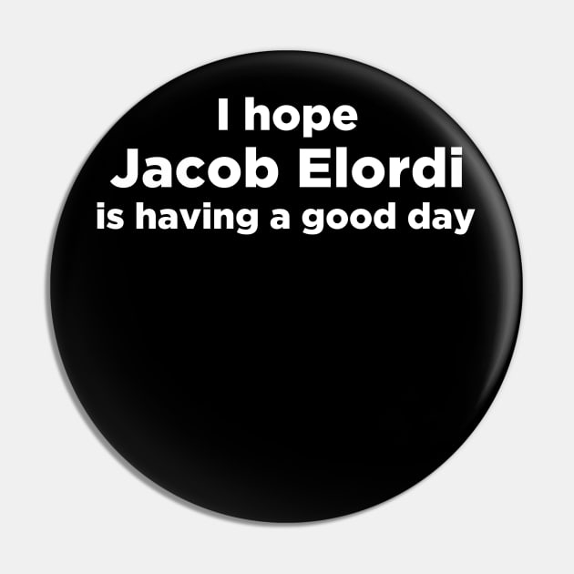 I love Jacob Elordi Pin by thegoldenyears