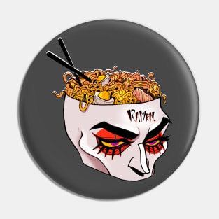 Ramen Head Pin