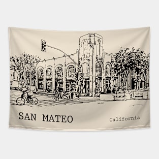 San Mateo California Tapestry