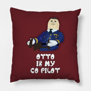 Pilot Is So Cute Pillow