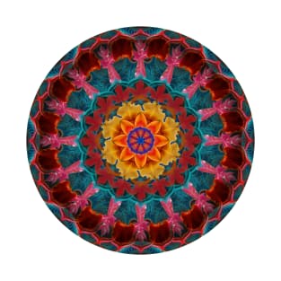 Radiant Blossom Mandala T-Shirt