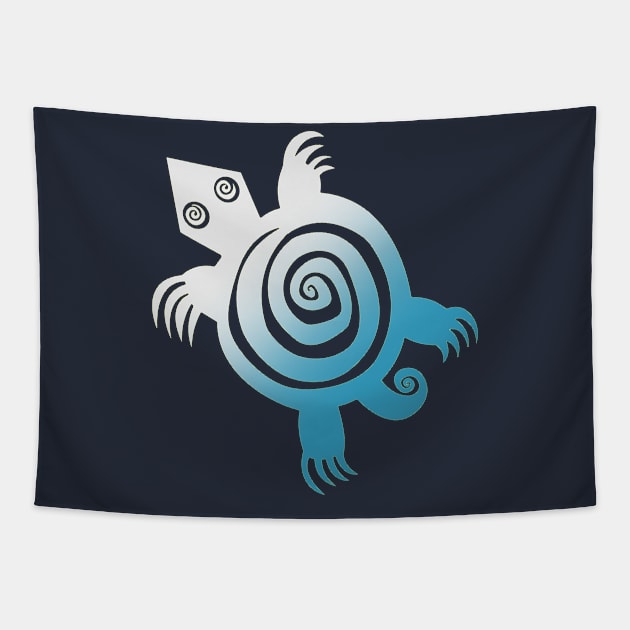 Turtle Spirit of The West Tapestry by INLE Designs