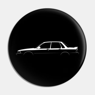 Mitsubishi Galant VR-4 (E39A) Silhouette Pin