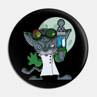 Evil Cat Pin