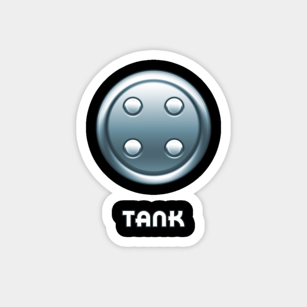 City of Heroes - Tank Magnet by Kaiserin