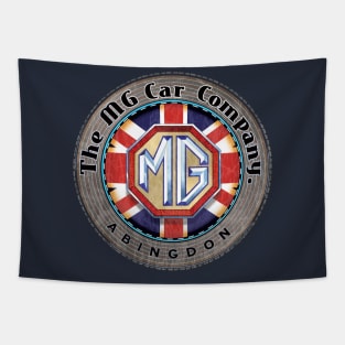 MG cars Abingdon England Tapestry