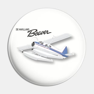 de Havilland Beaver Floatplane Pin