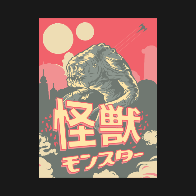 Rancor Kaiju by Galactee 99