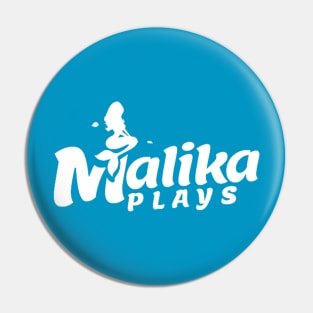 MalikaPlays logo Pin