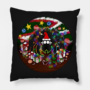 Santa Spider Full Design (Rainbow 1) Pillow