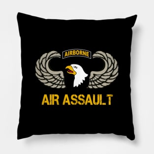 101st Airborne Shirt - "Air Assault" - Veterans Day Pillow