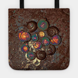 Snail Shells- Brown Tote