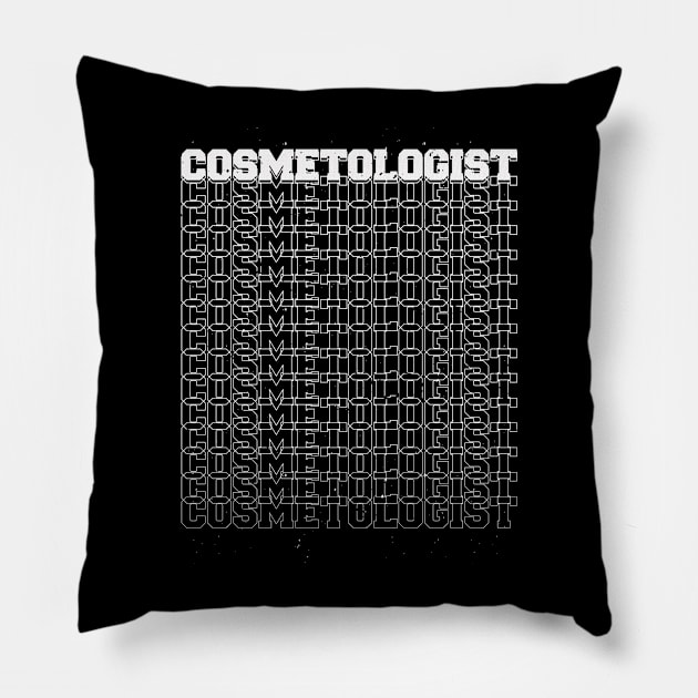 Cosmetologist Pillow by Stay Weird