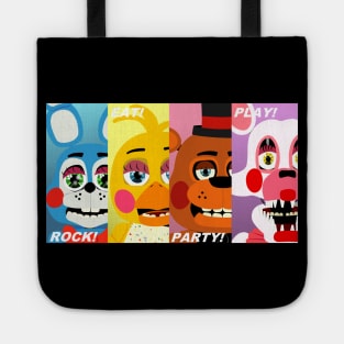 ROCK! EAT! PARTY! PLAY! Tote