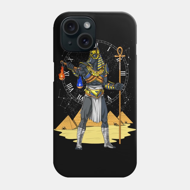 Anubis Egypt God Of The Dead Phone Case by underheaven