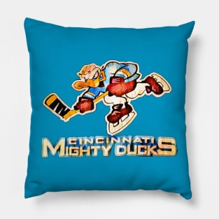 Cincinnati Mighty Ducks Hockey Pillow