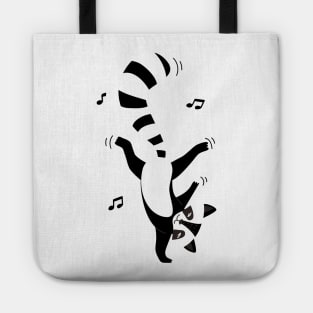 The dancing raccoon with the weird dance Tote