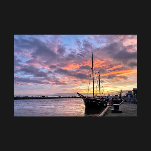 December Daybreak on the River Blyth by Violaman