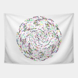 Mosaic swirl Tapestry