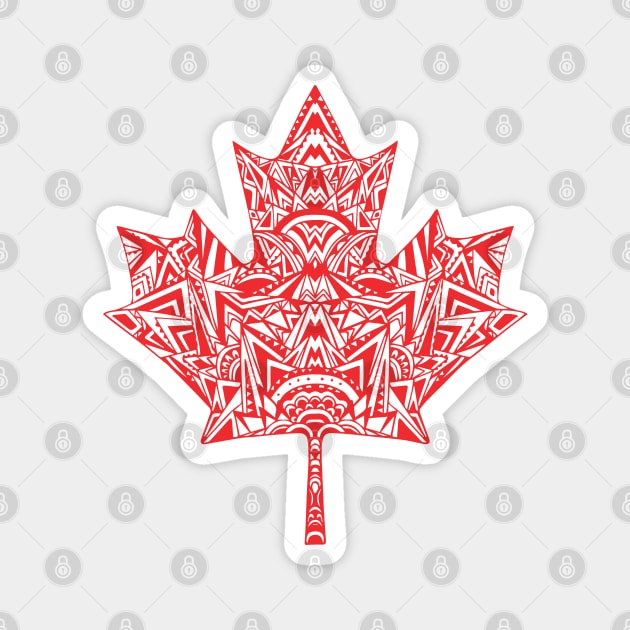 Canada Leaf Magnet by HayleyLaurenDesign