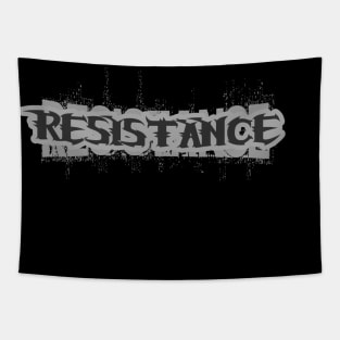 Rustic Tribal Calligraphy - Resistance Tapestry