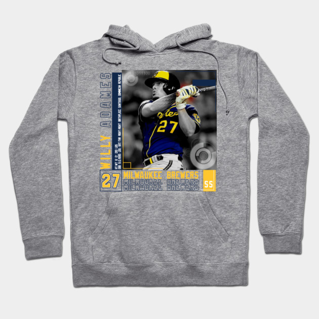 Rinkha Willy Adames Baseball Edit Tapestries Brewers T-Shirt