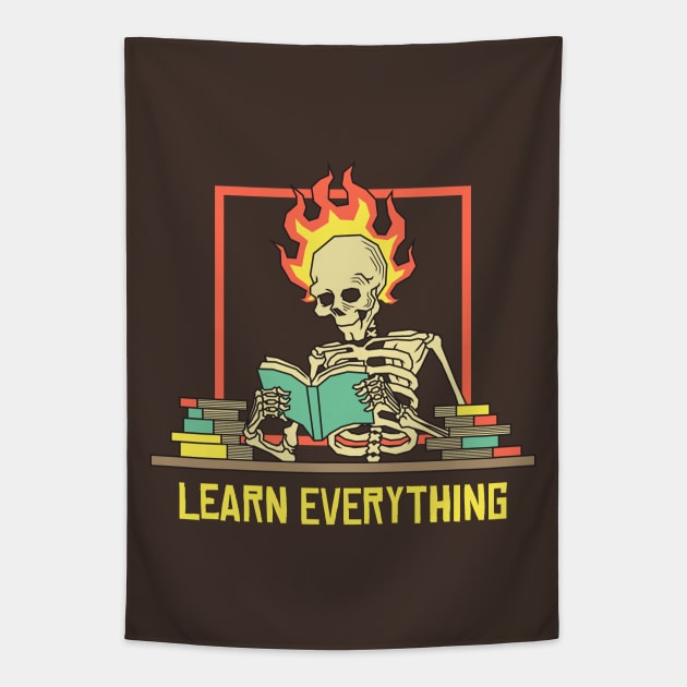 Learn Everything Tapestry by machmigo