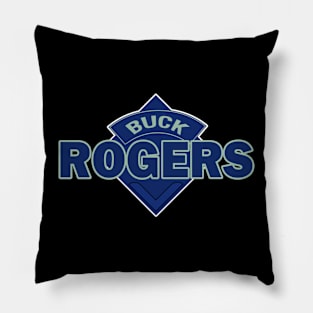 Buck Rogers - Doctor Who Style Logo Pillow