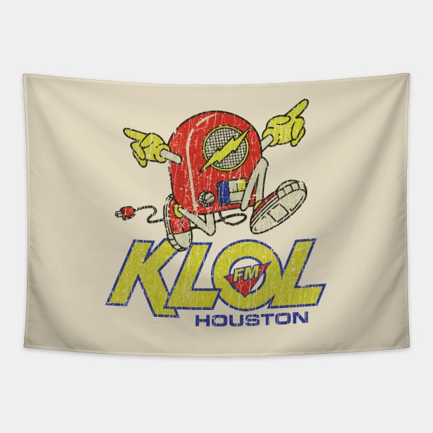 KLOL FM Houston 1970 Tapestry by JCD666