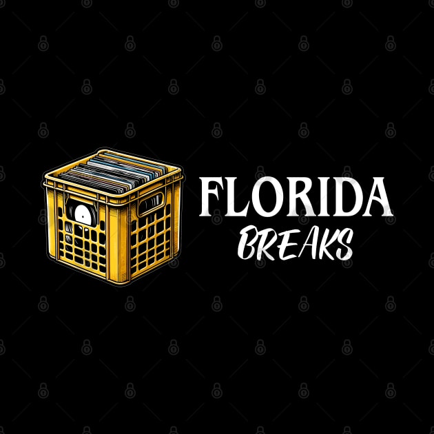 Vintage Vinyl Records - Florida Breaks by eighttwentythreetees