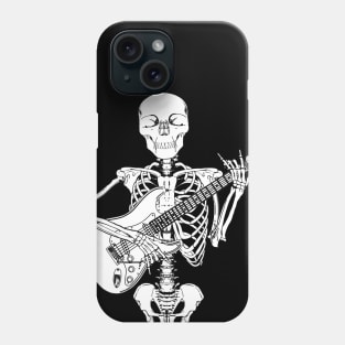 Skeleton Playing Guitar Phone Case