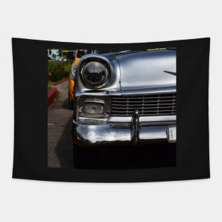 Classic Chrome and Steel Tapestry