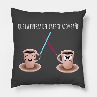 May the coffee be with you Pillow