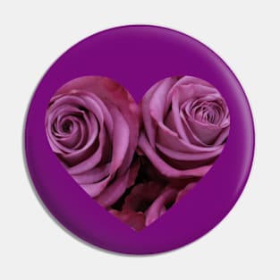 Heart of Roses Pin