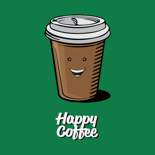 Happy Coffee by Vin Zzep